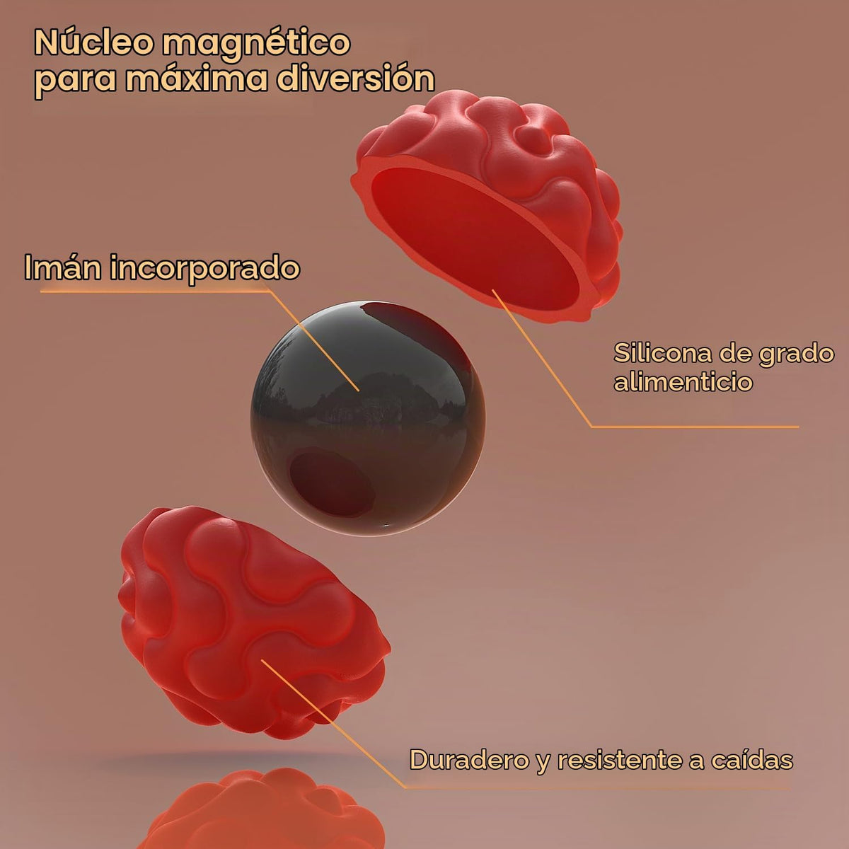 FNASKLEI Juguetes sensoriales para adultos con bolas magnéticas \u2...