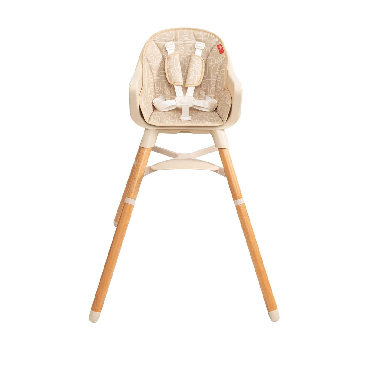 Nuby - Silla alta multiusos 4 en 1 | Beige