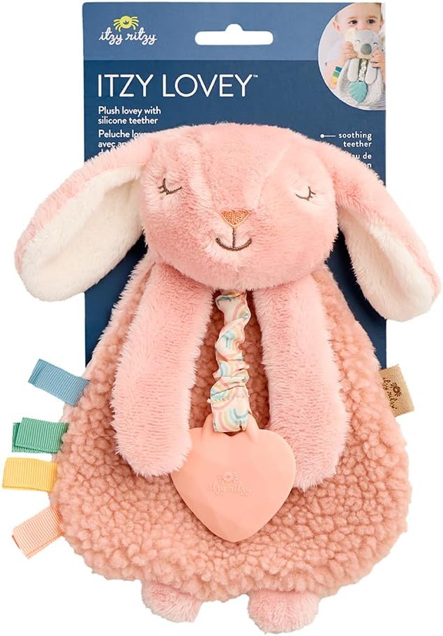 Itzy Ritzy - Itzy Lovey incluye mordedor - Baby Lovey con mordedor,...