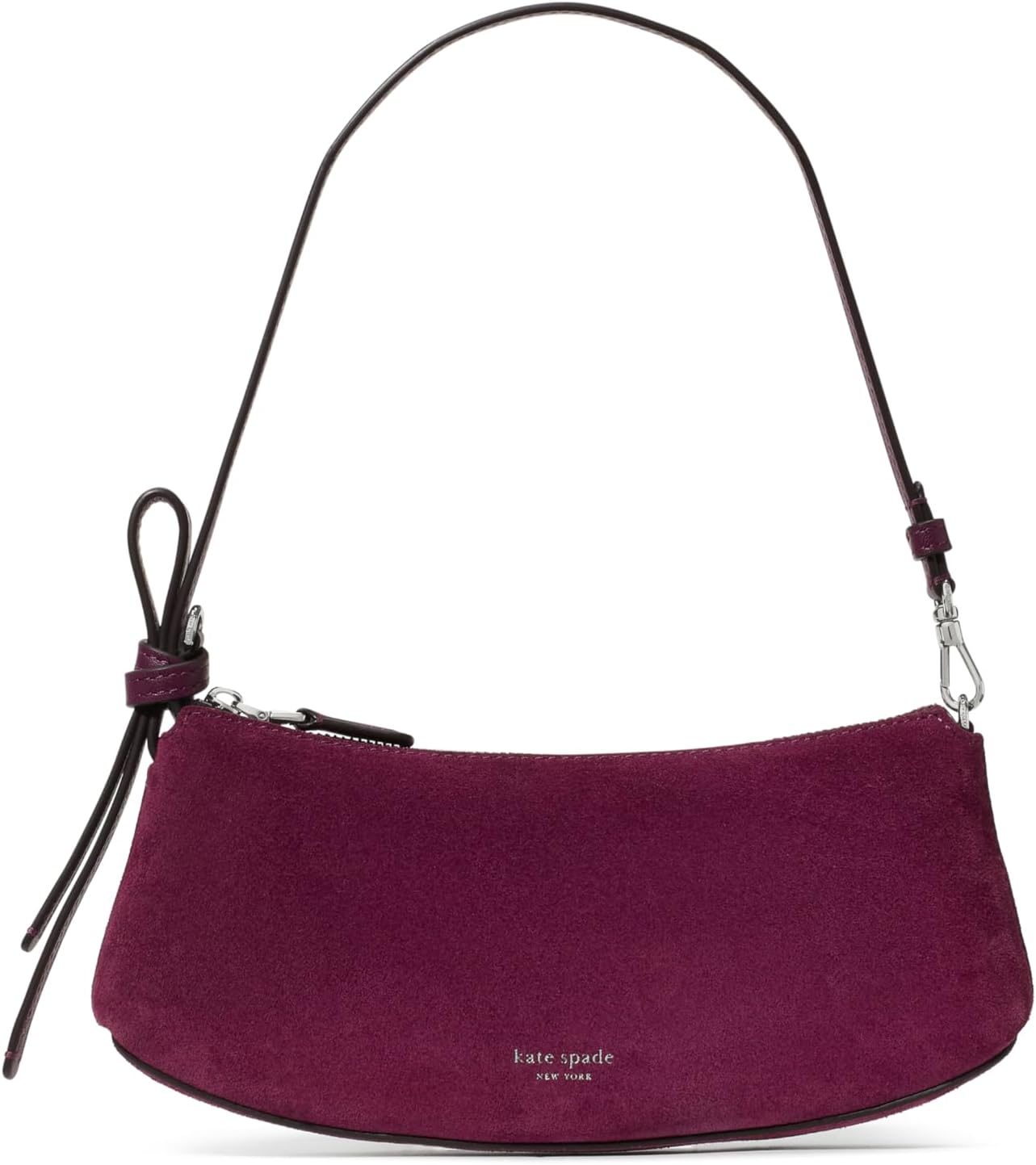 Kate Spade New York - Pochette de piel de guijarro con bucle para m...