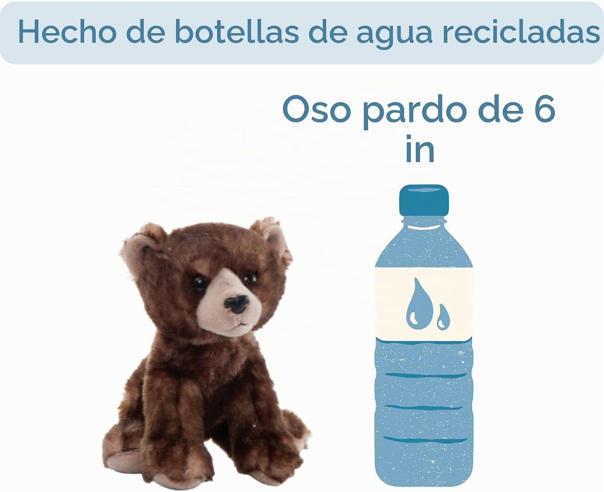The Petting Zoo Peluche de oso marrón, Babiez, regalos para niños,...