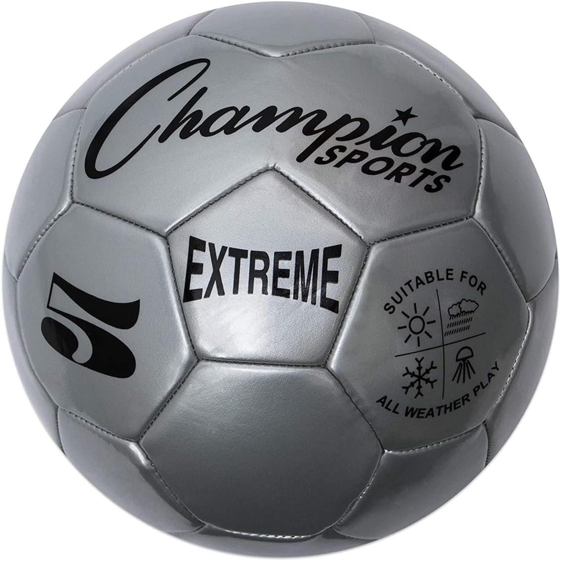 Champion Sports Extreme Series - Balón de fútbol \u2013 Tamaños 3,...