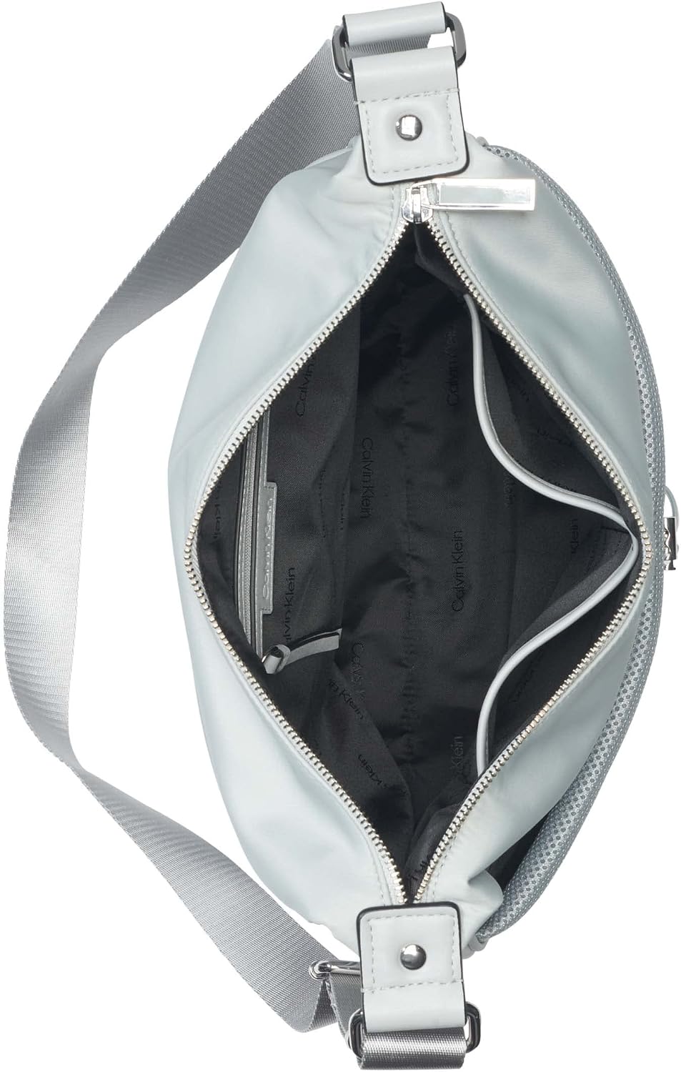 Calvin Klein Jessie Top Zip Organizational Messenger para mujer