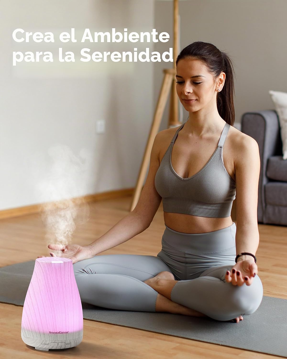 InnoGear Difusor de aceite esencial, difusores ultrasónicos para el...