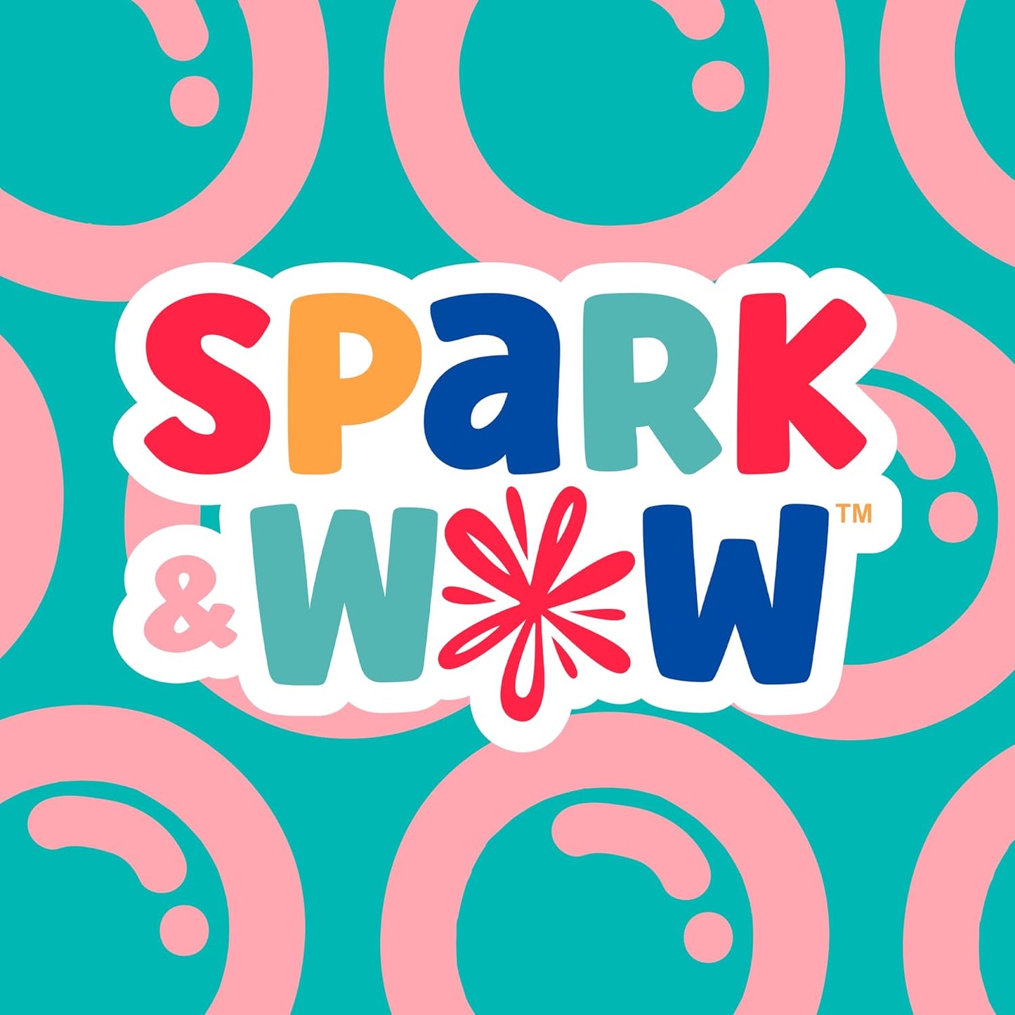 Spark & Wow Espejo sensorial de pared para niños pequeños, gran...