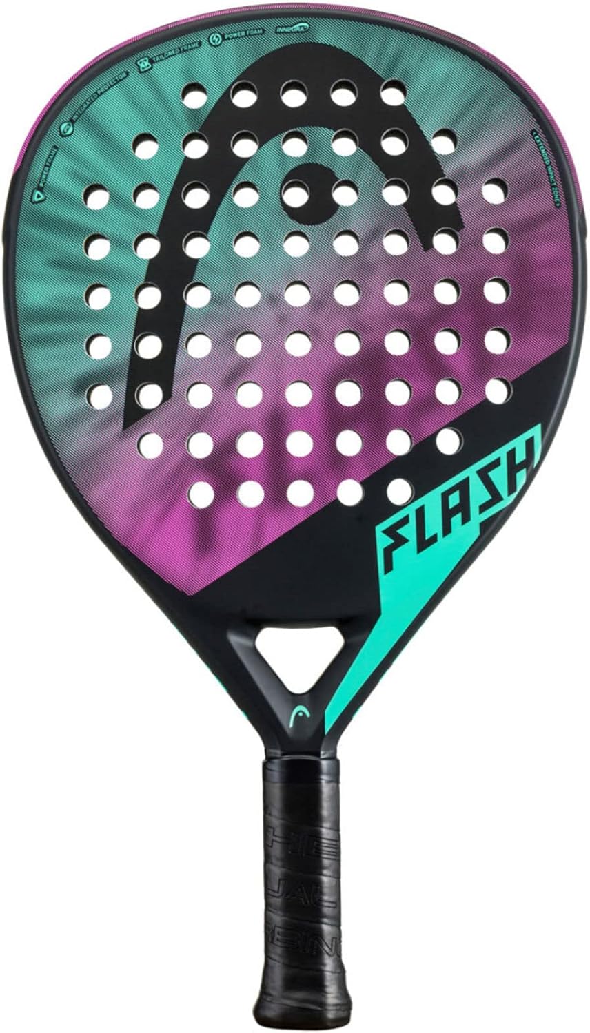 Pala de tenis HEAD Serie Flash Padel\/Pop | Diseño de lágrima de gr...