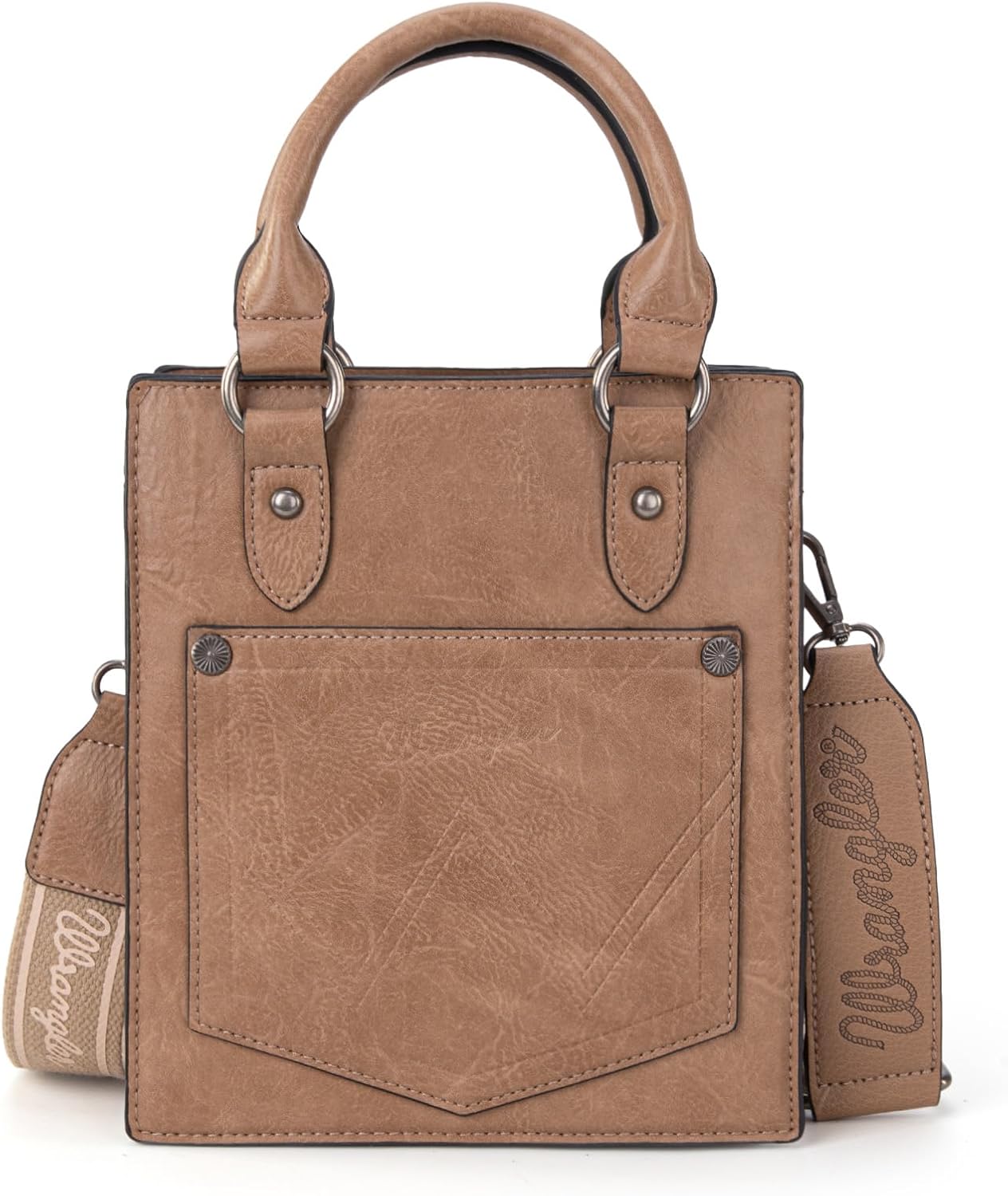 Wrangler Bolso Cruzado en Relieve para Mujer con Asa Superior, Bols...