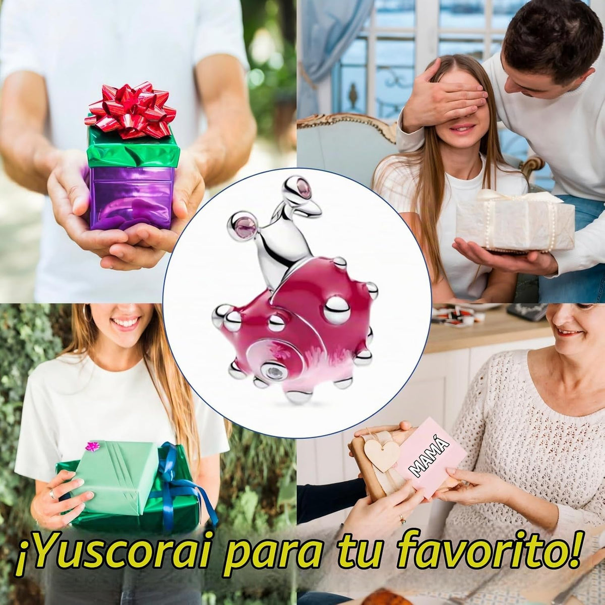 Yuscorai Bonitos dijes de moda para pulseras y collares, para cumpl...