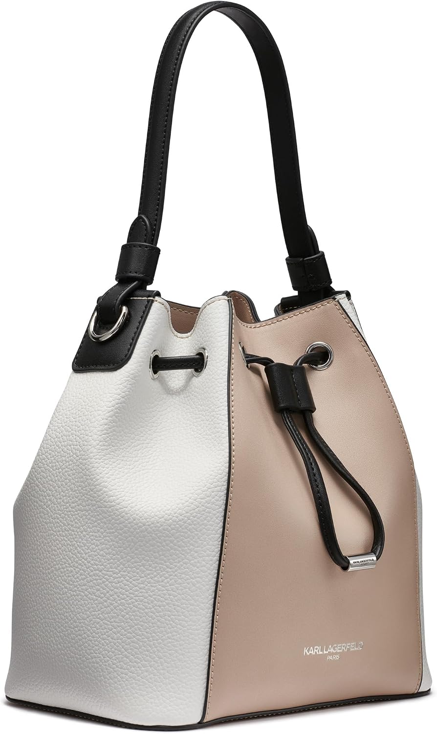 KARL LAGERFELD Paris Adele - Bolso de cubo para mujer