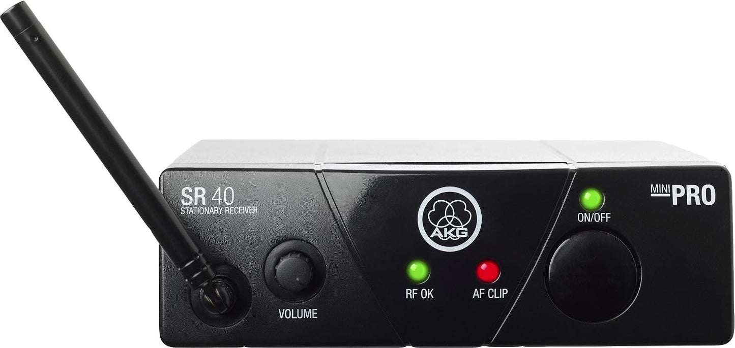 AKG Pro Audio WMS40MINI Vocal Set Band US25D Sistema de micrófono i...