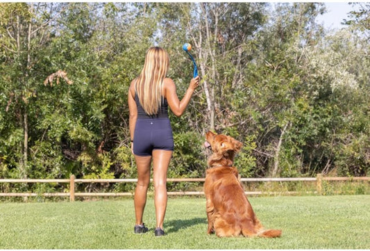 Chuckit! Lanzador de Bolas para Perros 12M Sport con Mango de 12...