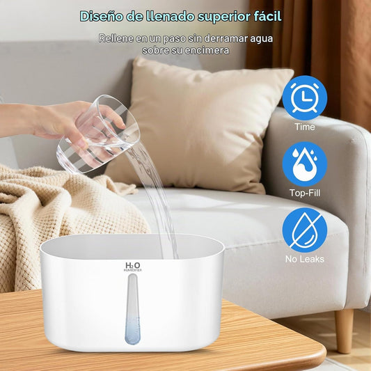 COO Humidificadores para dormitorio, tanque de llenado superior de...