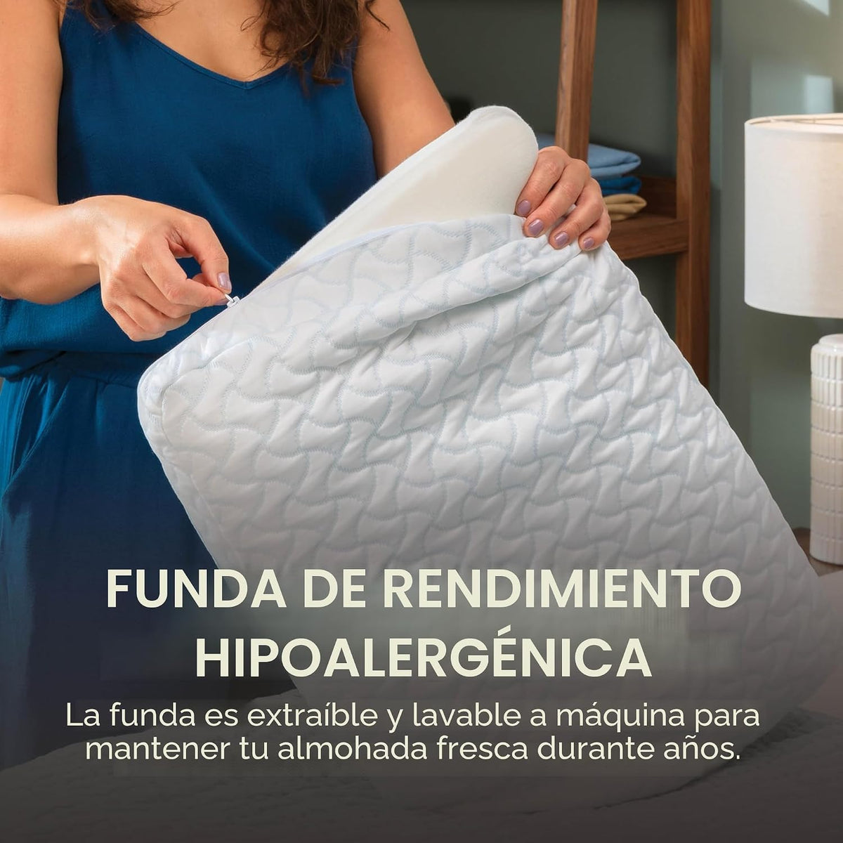 Tempur-Pedic TEMPUR-Cloud® + Almohada de enfriamiento, estándar, pa...
