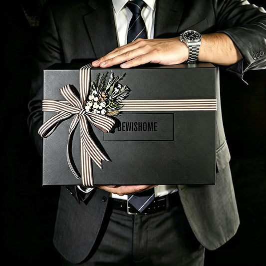 BEWISHOME Caja de reloj, organizador de caja de reloj de 20 ranuras...