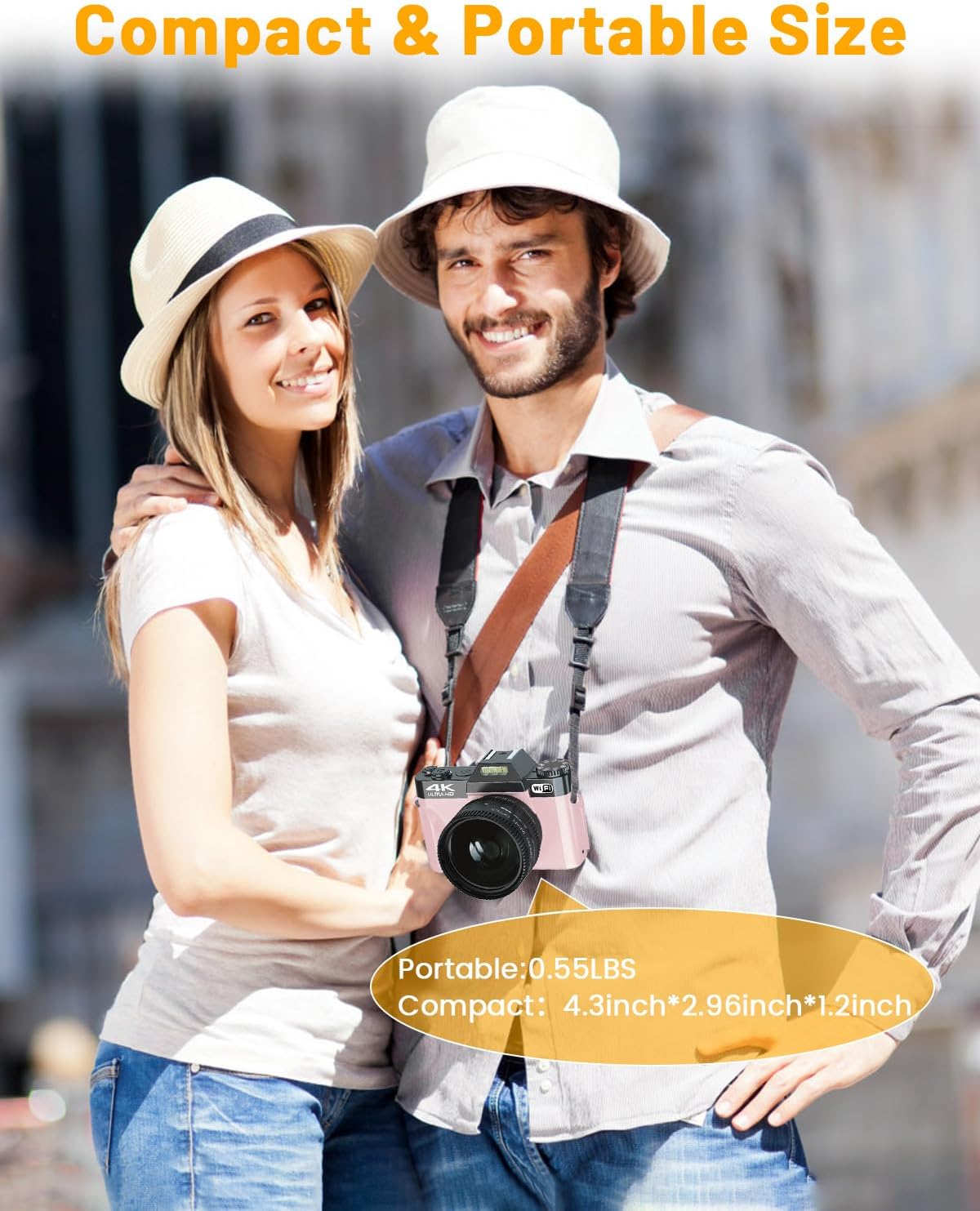 2024 Actualización VJIANGER Cámara Digital para Fotografía y Videob...