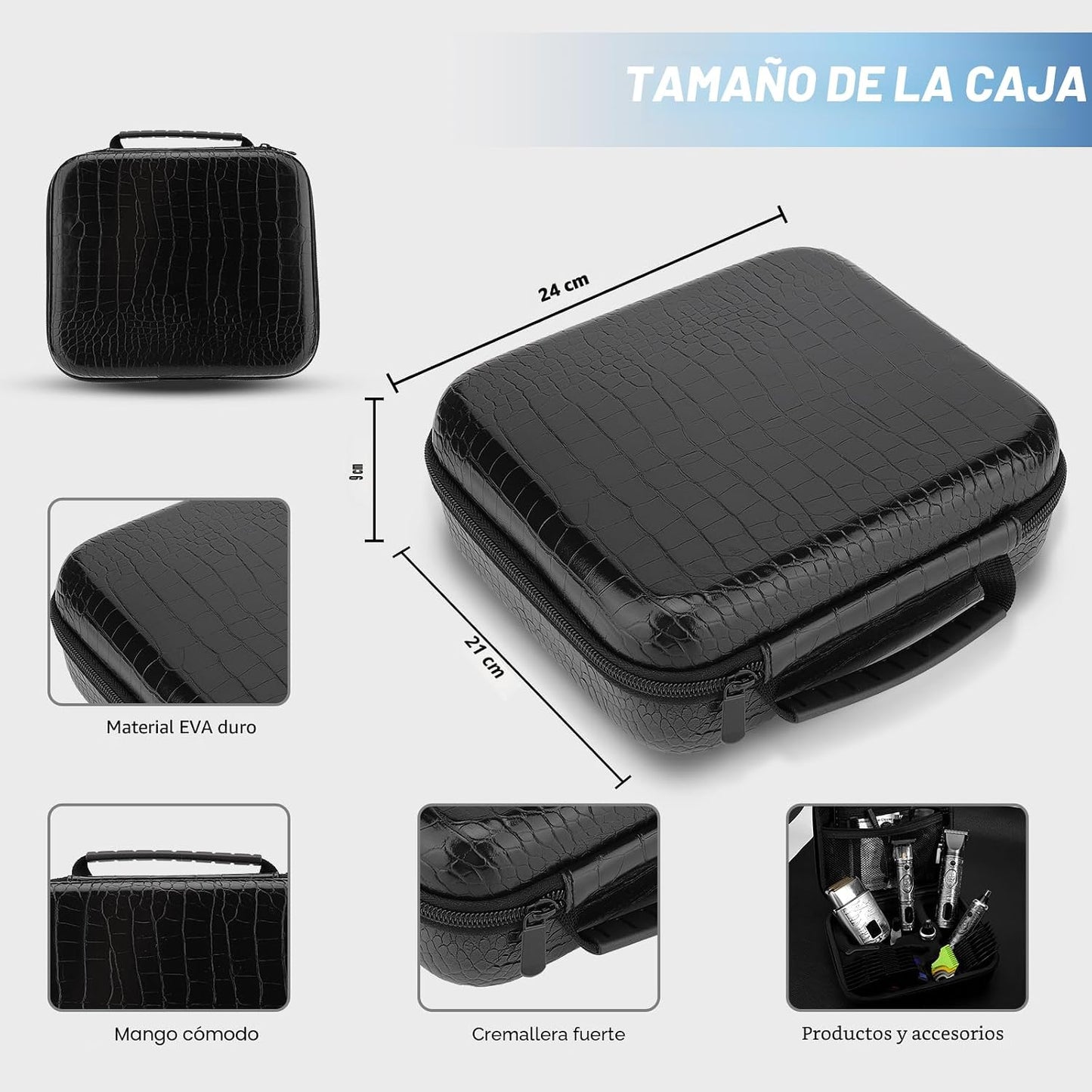 GSKY Cortadora de pelo profesional, recortadora de barba y kit de a...