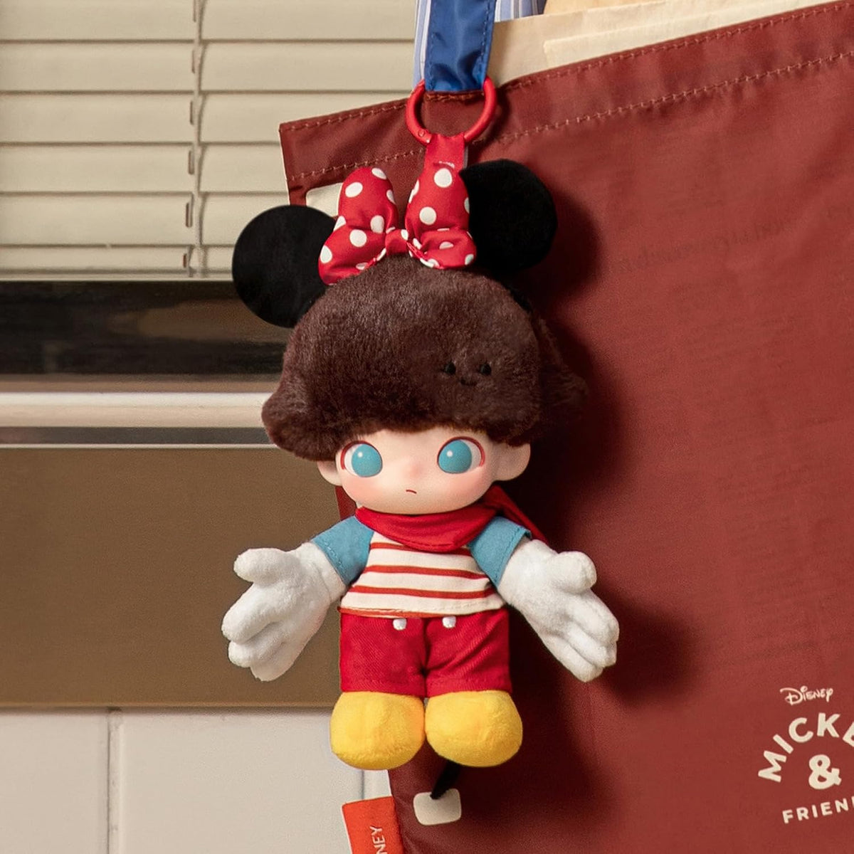 POP MART DIMOO WORLD × DISNEY Series - Llavero de Peluche de Vinilo...
