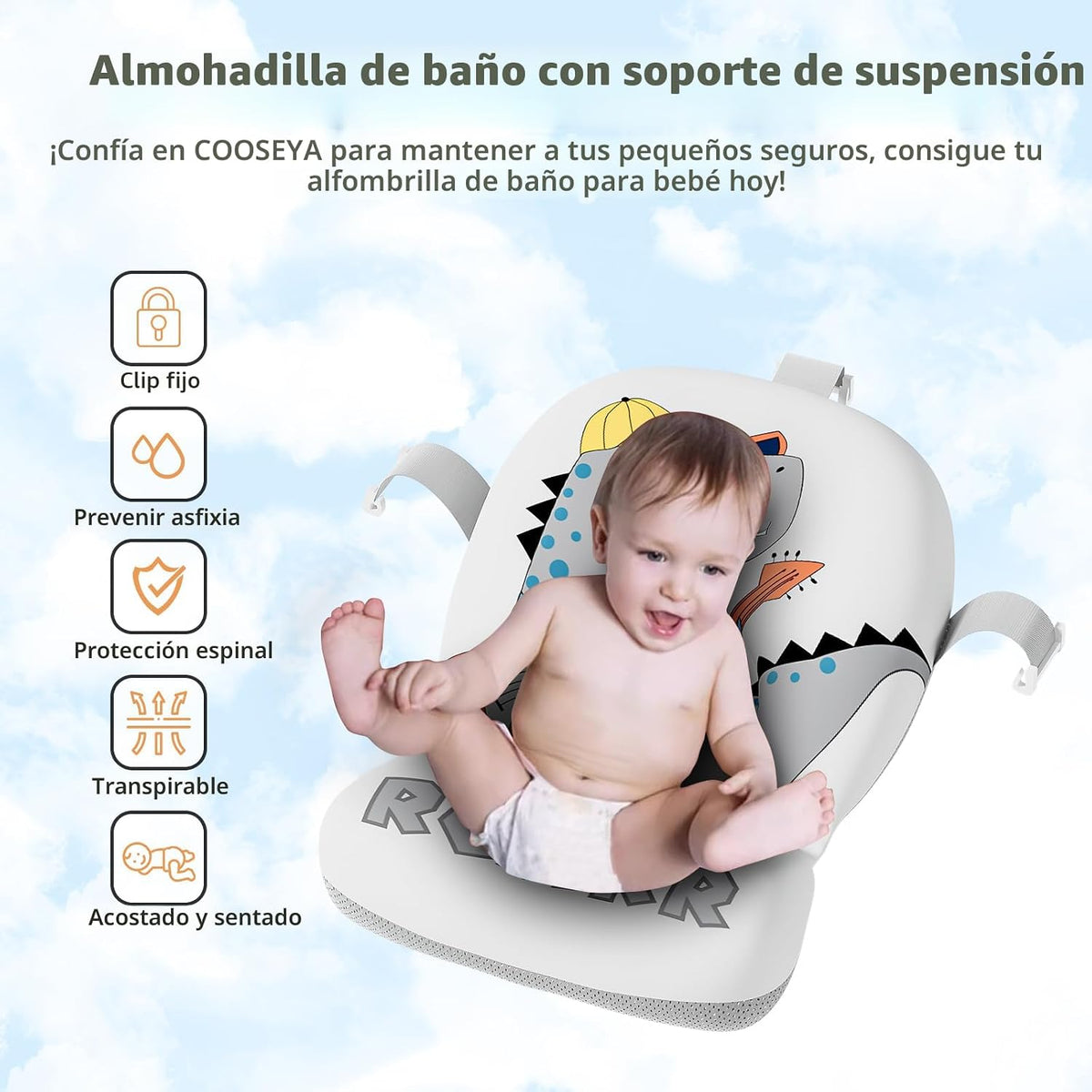 Bañera plegable para bebé recién nacido, bañera plegable para bebé...
