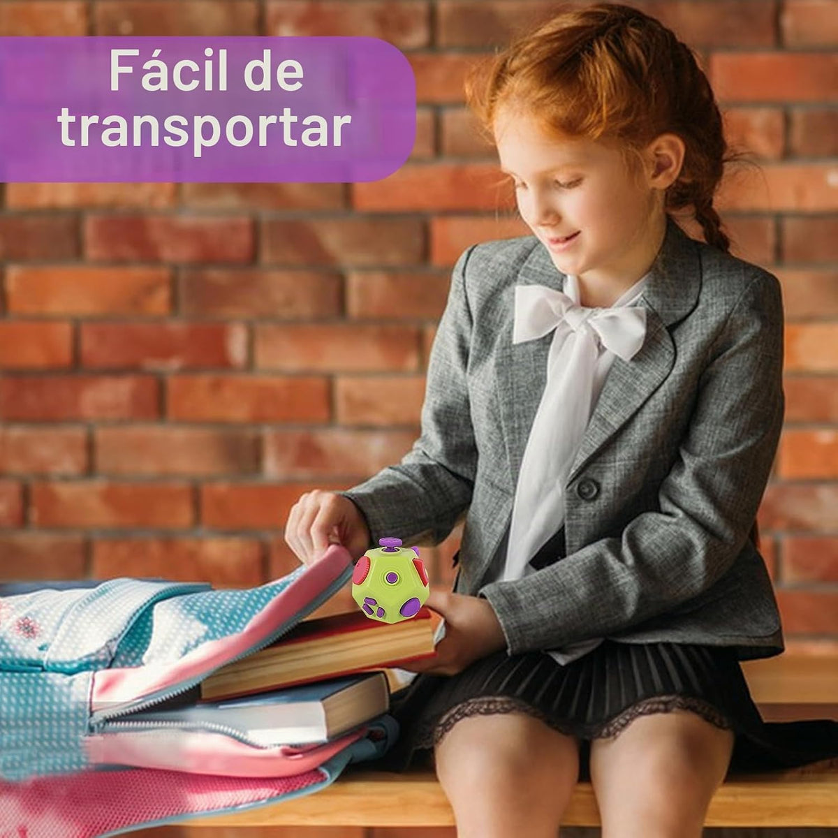 UOOEFUN Mini Cubos de Dedos, Juguetes Fidget Geniales para Niños y...