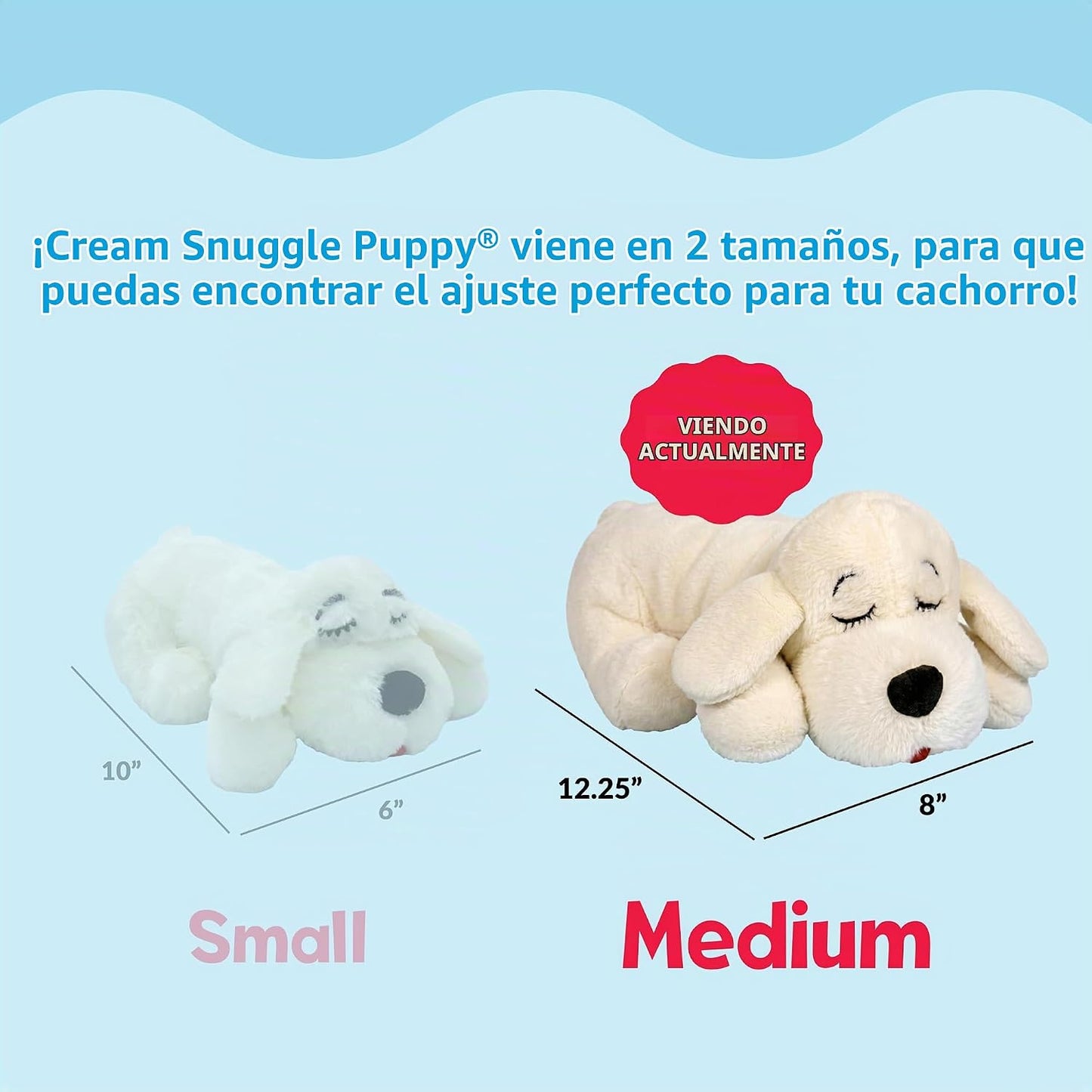 Original Snuggle Puppy - Juguete para cachorros con latido del cora...
