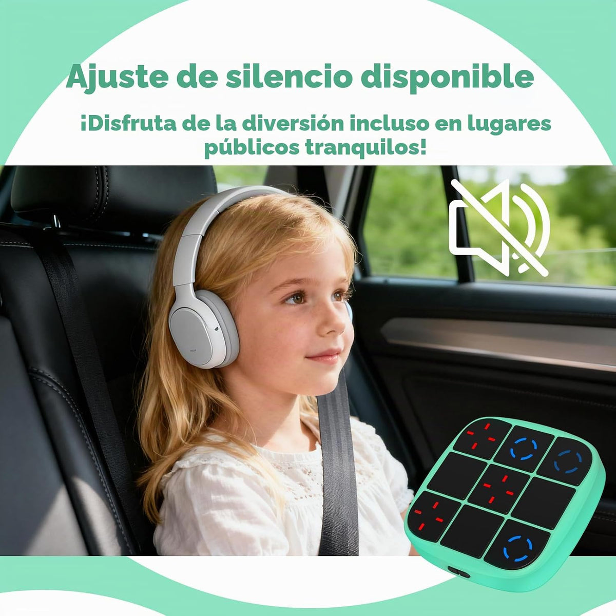 KOQQQ Juego de pernos recargables de Tic-Tac-Toe, consola de rompec...