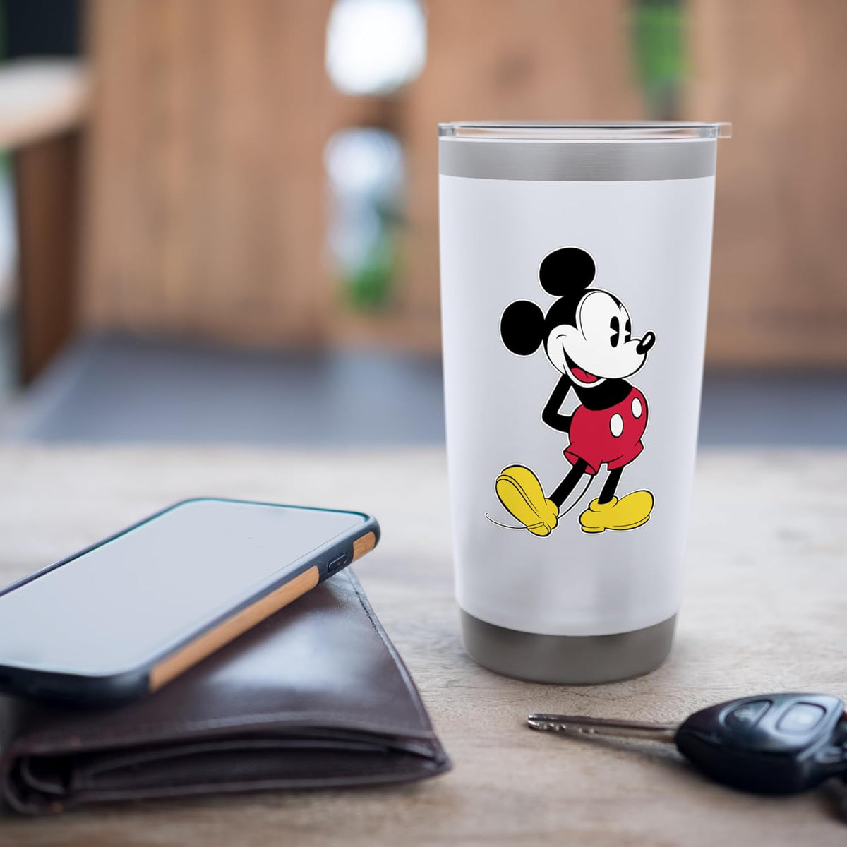 Disney Mickey Mouse Classic Pose - Vaso aislado de acero inoxidable