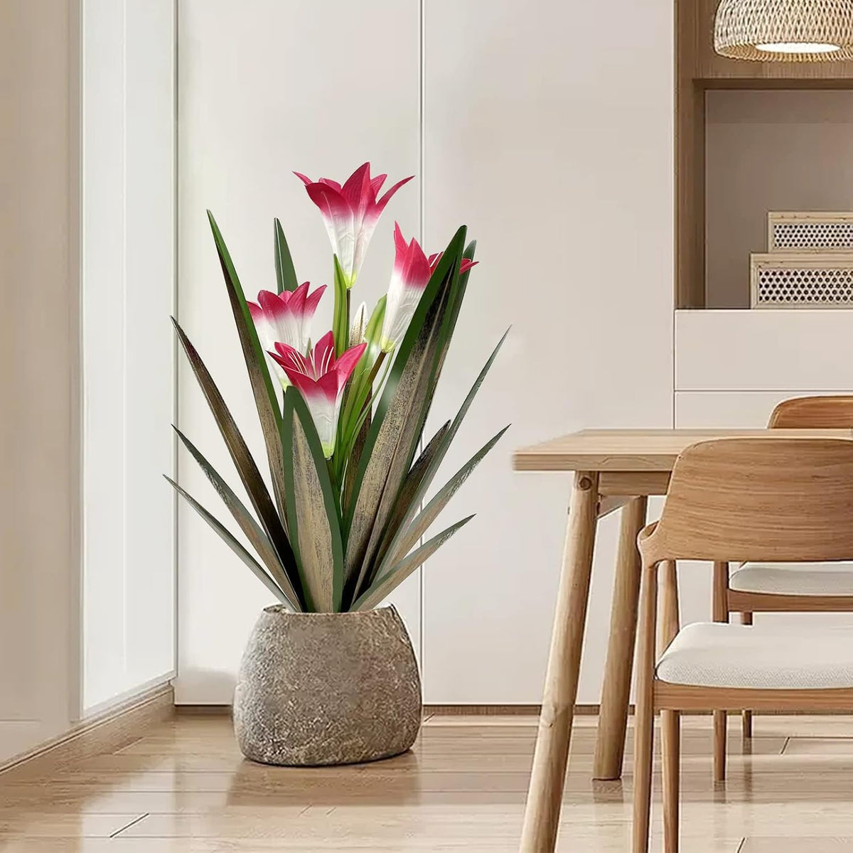 Homight Planta de agave de metal para decoración al aire libre, lir...