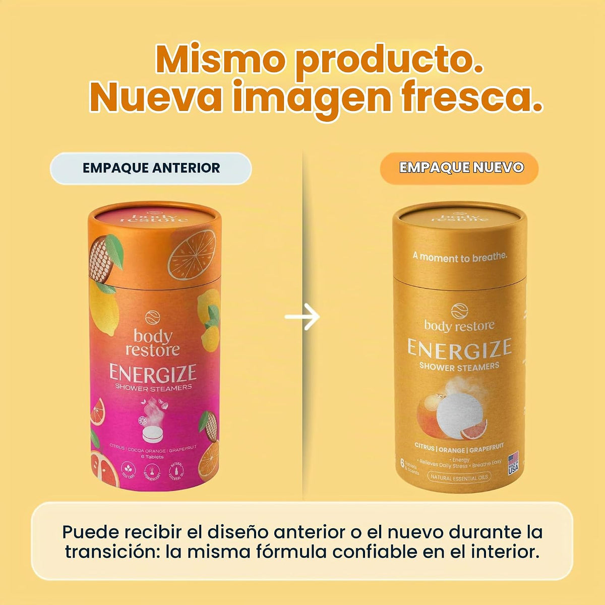 Body Restore - Paquete de 6 bombas de baño de aromaterapia, regalos...