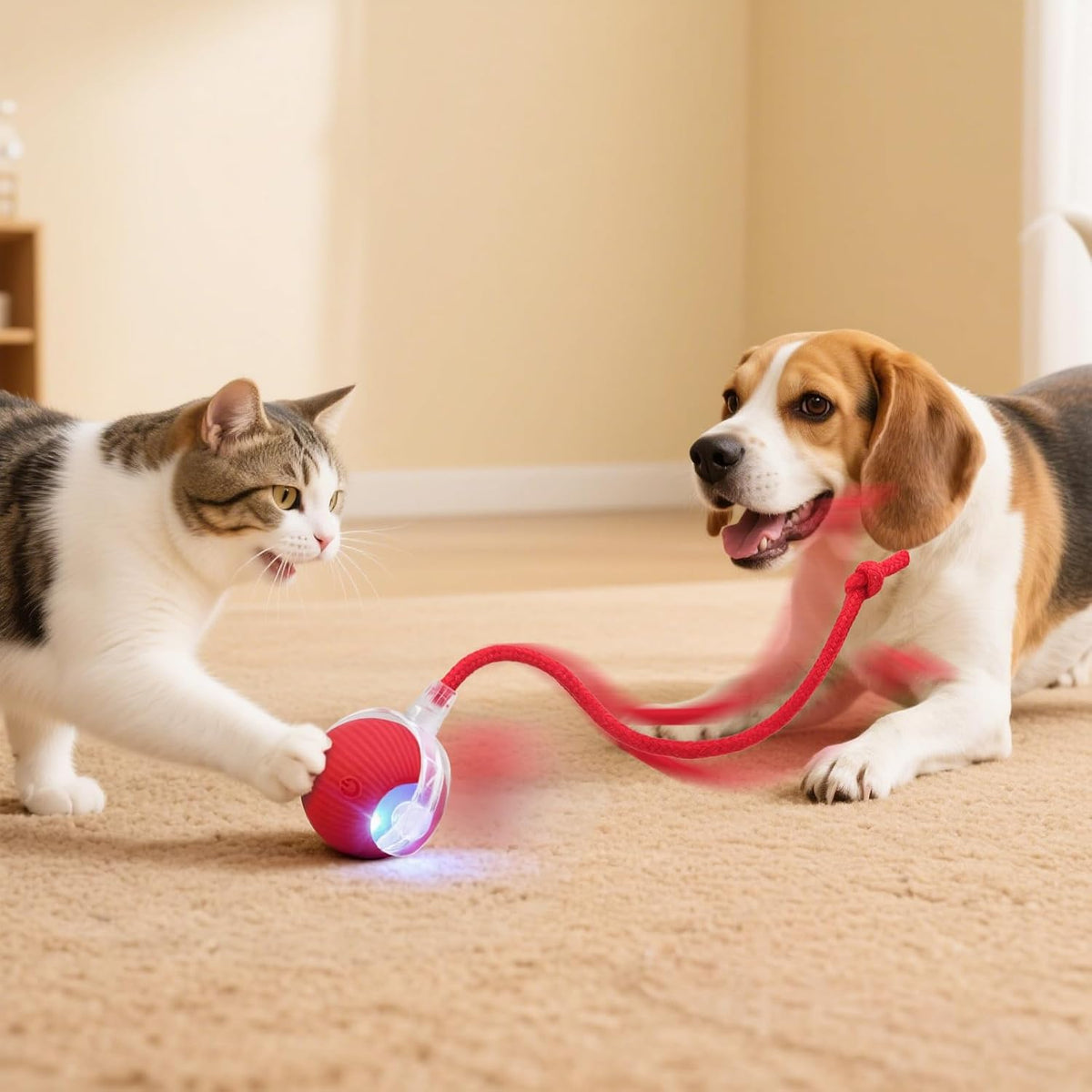 SilveWillo Paquete de 2 juguetes inteligentes interactivos, automát...