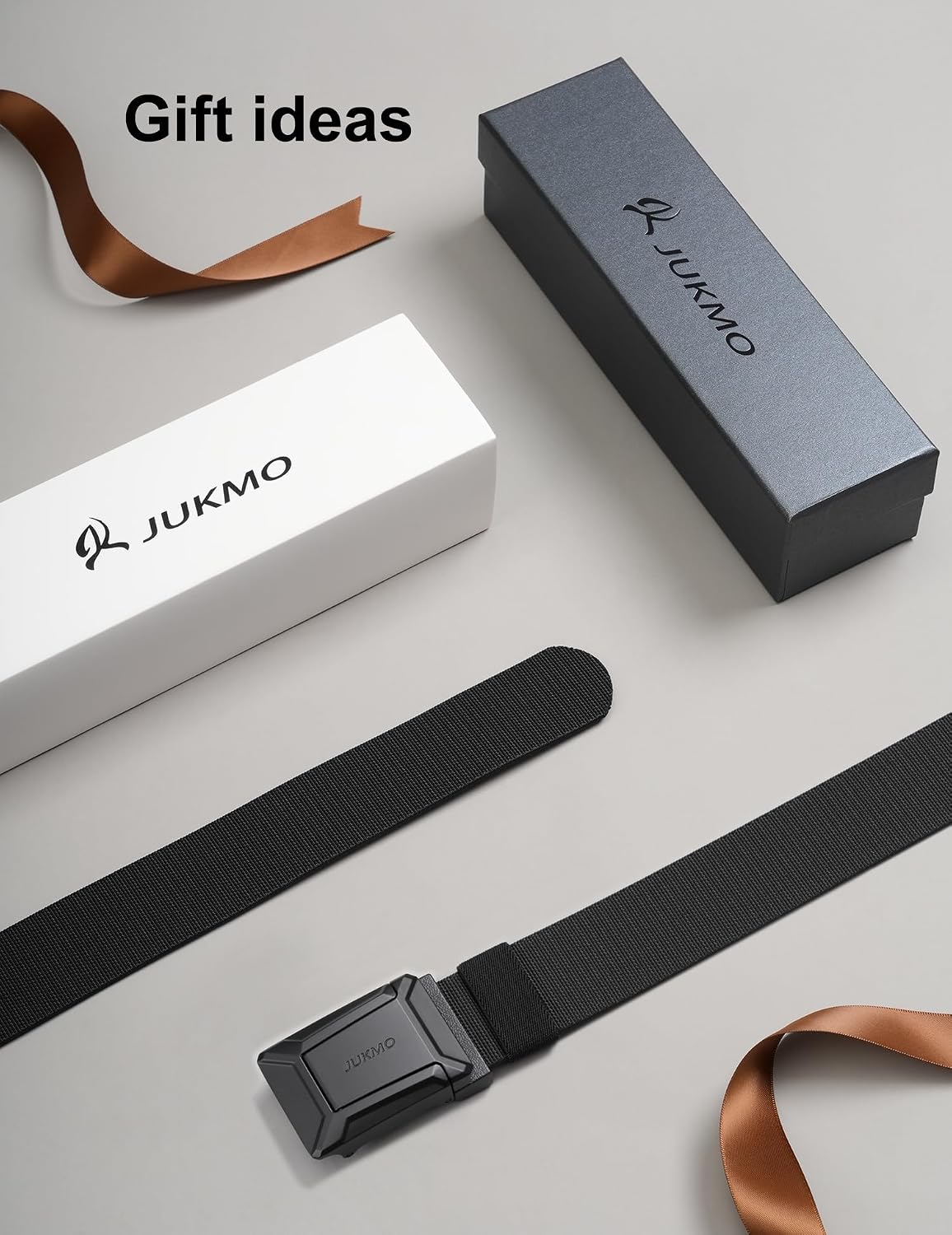JUKMO - Cinturón táctico elástico para hombres, cinturón rigger mil...