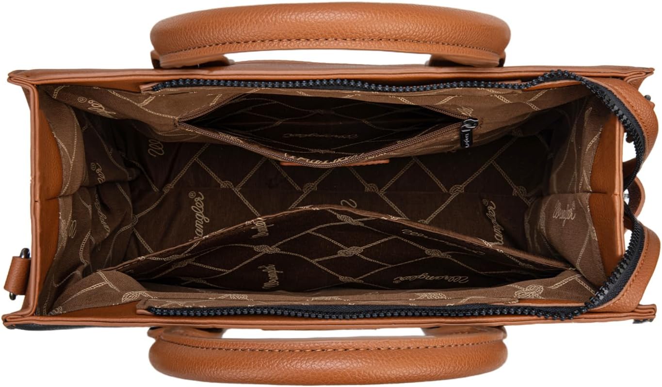 Montana West × Wrangler Bolsos tote grandes para mujer con asa supe...