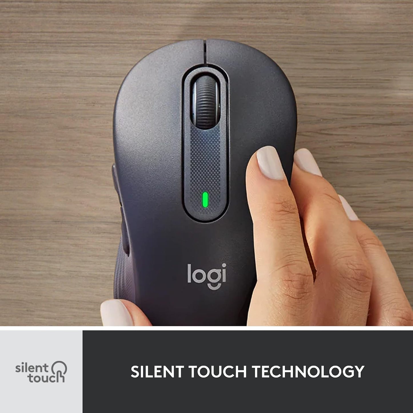 Logitech Signature MK650 Combo para teclado y mouse empresariales,...