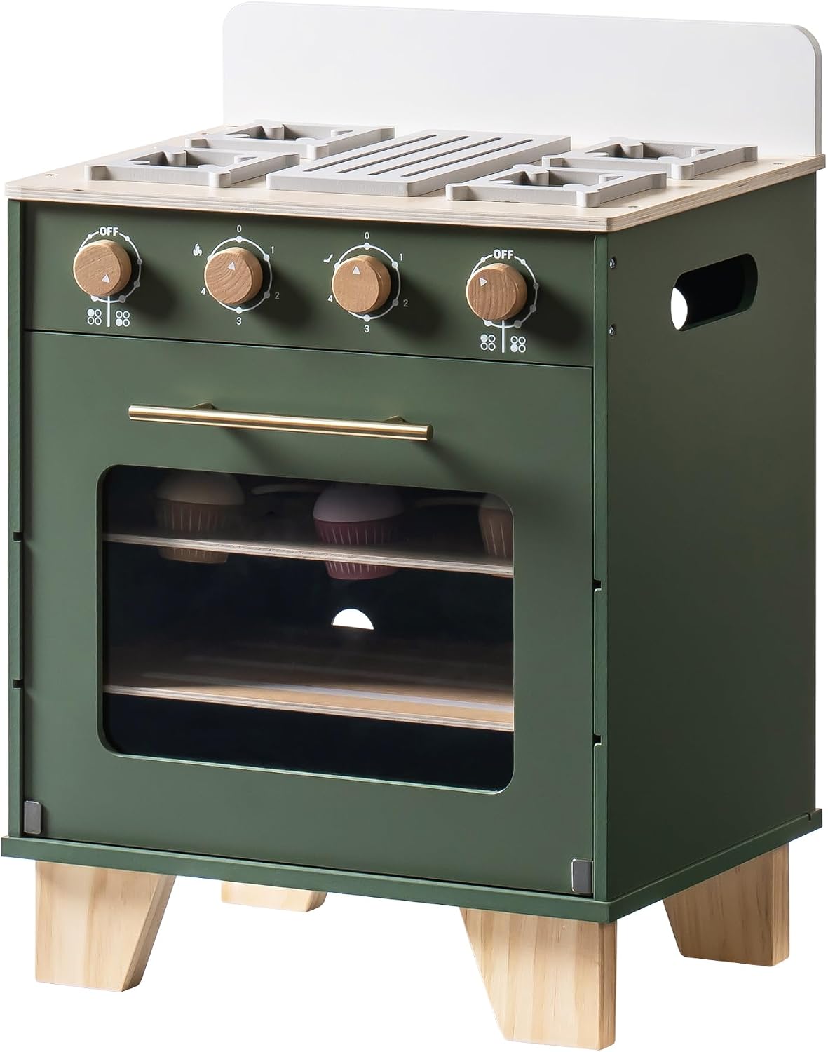 ROBOTIME Horno de Juguete de Madera Juego de Cocina de Juego, Juego...