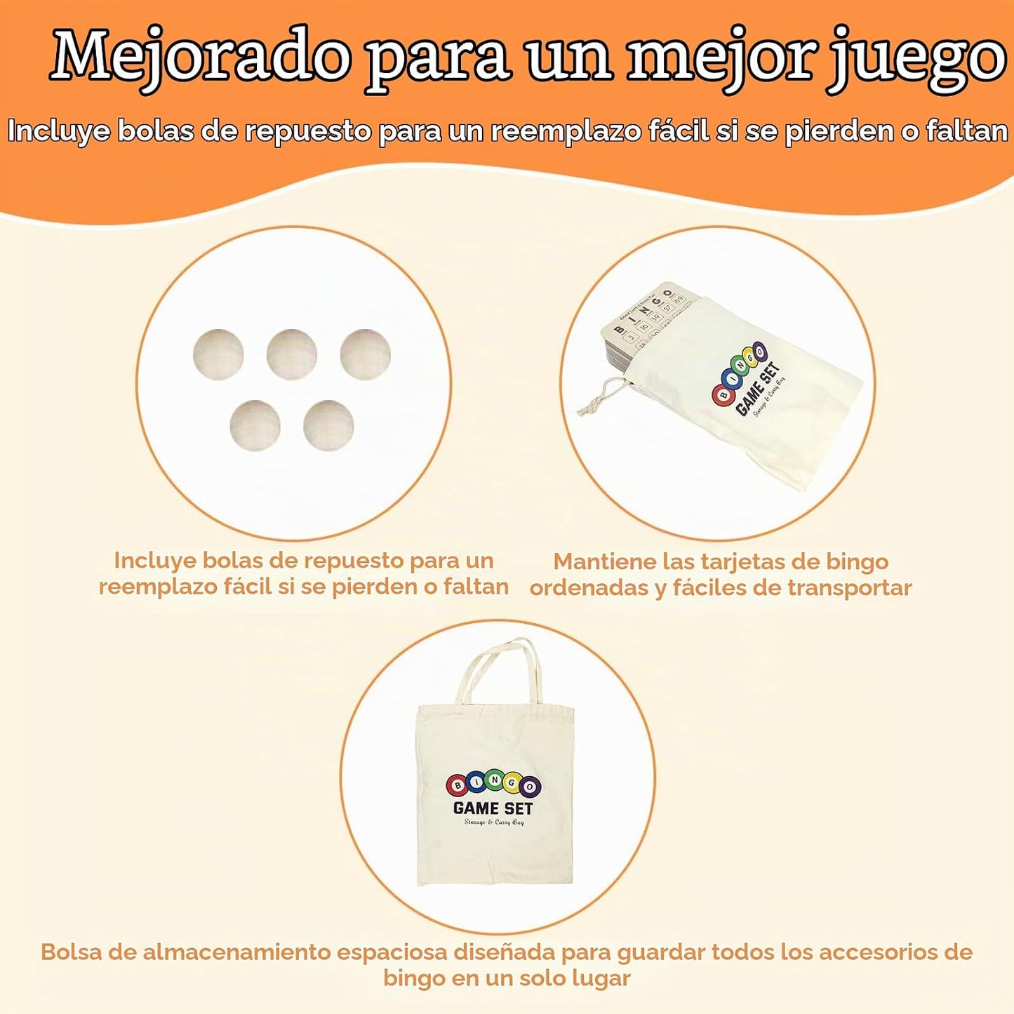 DigNew Juego de bingo de madera de lujo con jaula de bingo de metal...