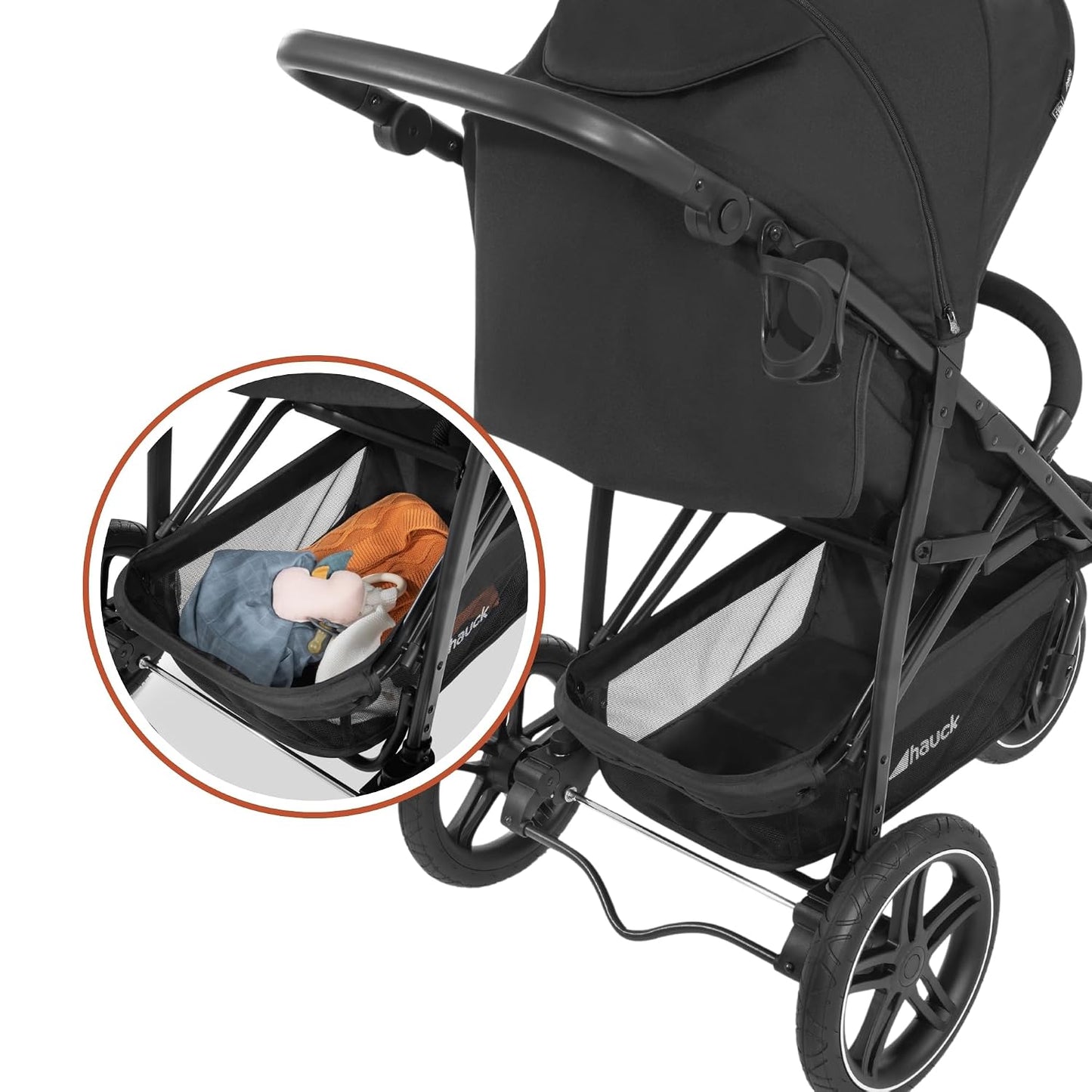 hauck Rapid 3R - Cochecito de bebé todo terreno para niños pequeños...