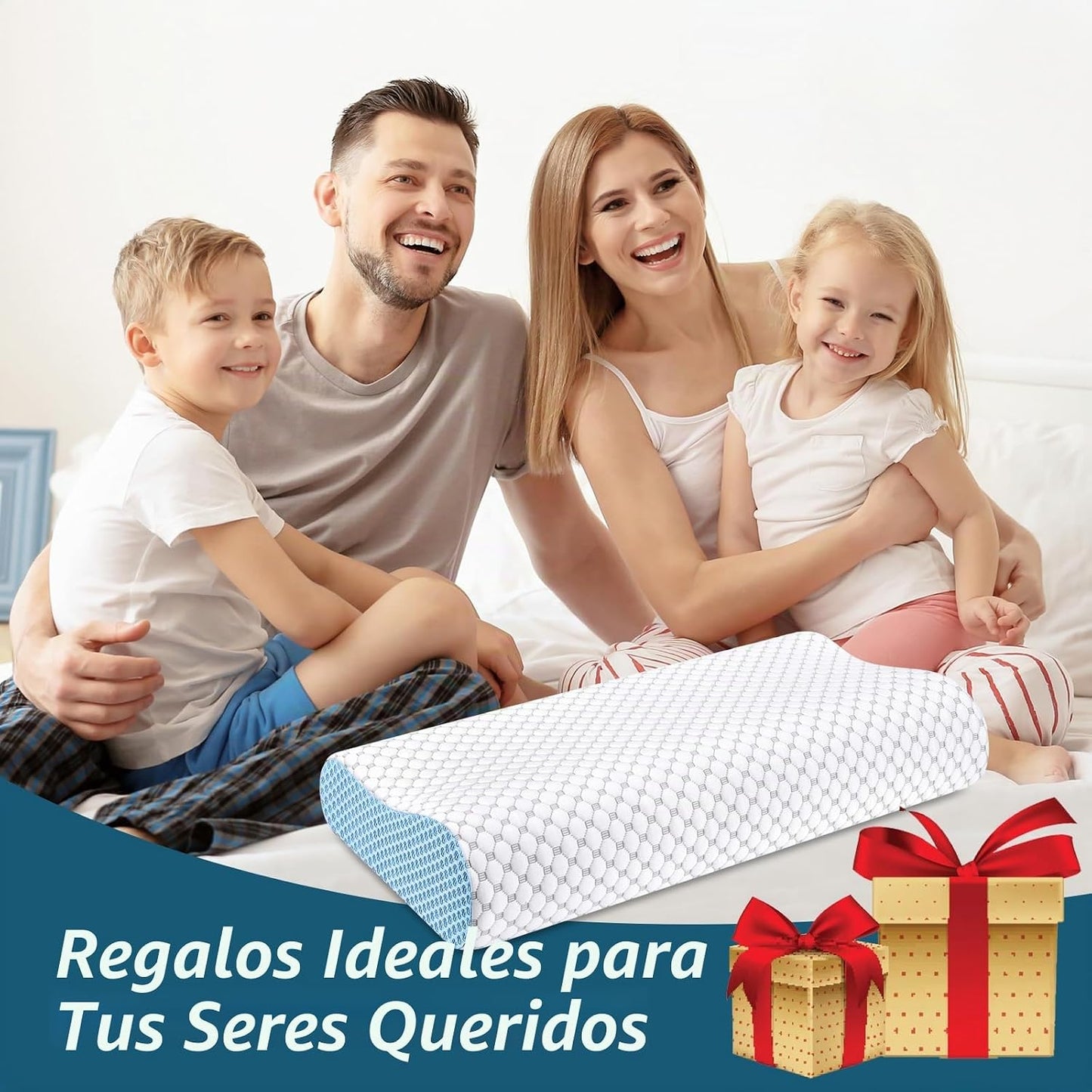 Almohada Cervical para el Cuello para Alivio del Dolor - Almohadas...