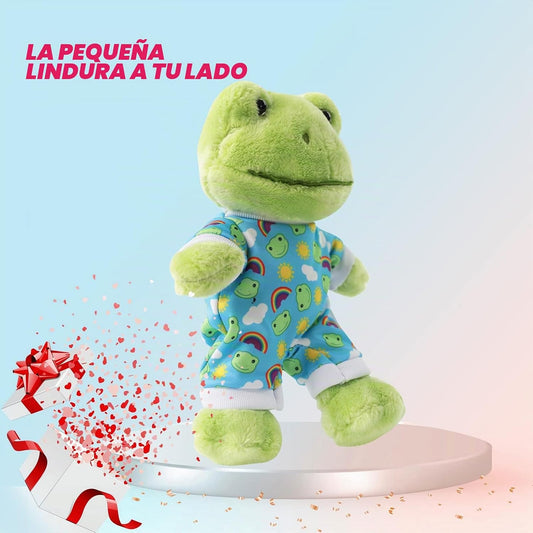 Furvana - Peluche de rana verde de 9 pulgadas, rana suave | Suave m...