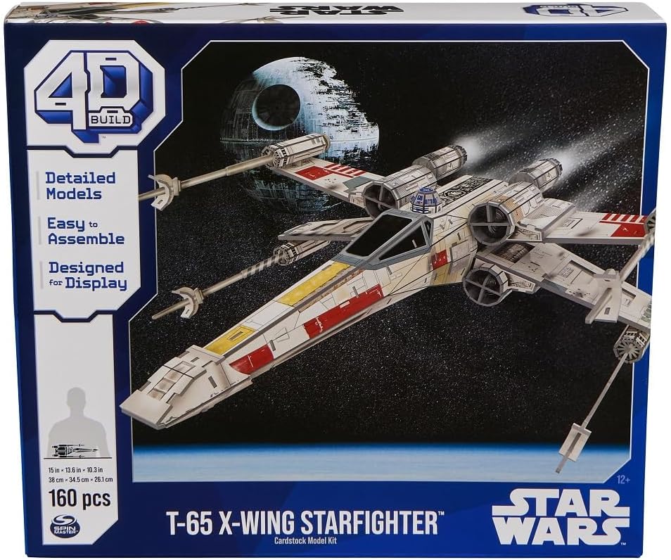 4D Build - Rompecabezas 3D de Star Wars - Modelo de Star Wars de 16...