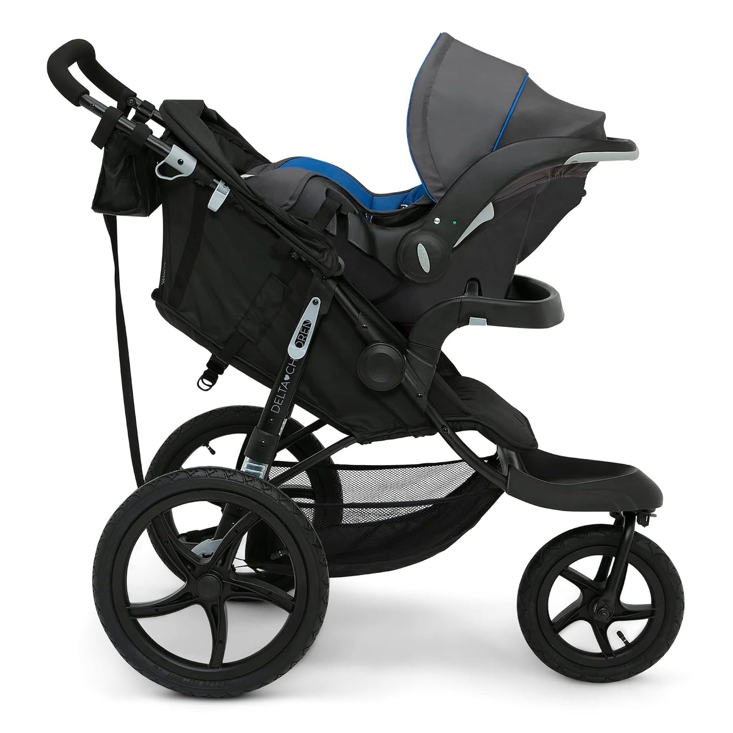 Delta Children Apollo Cochecito para Trotar - Marco con Absorción d...