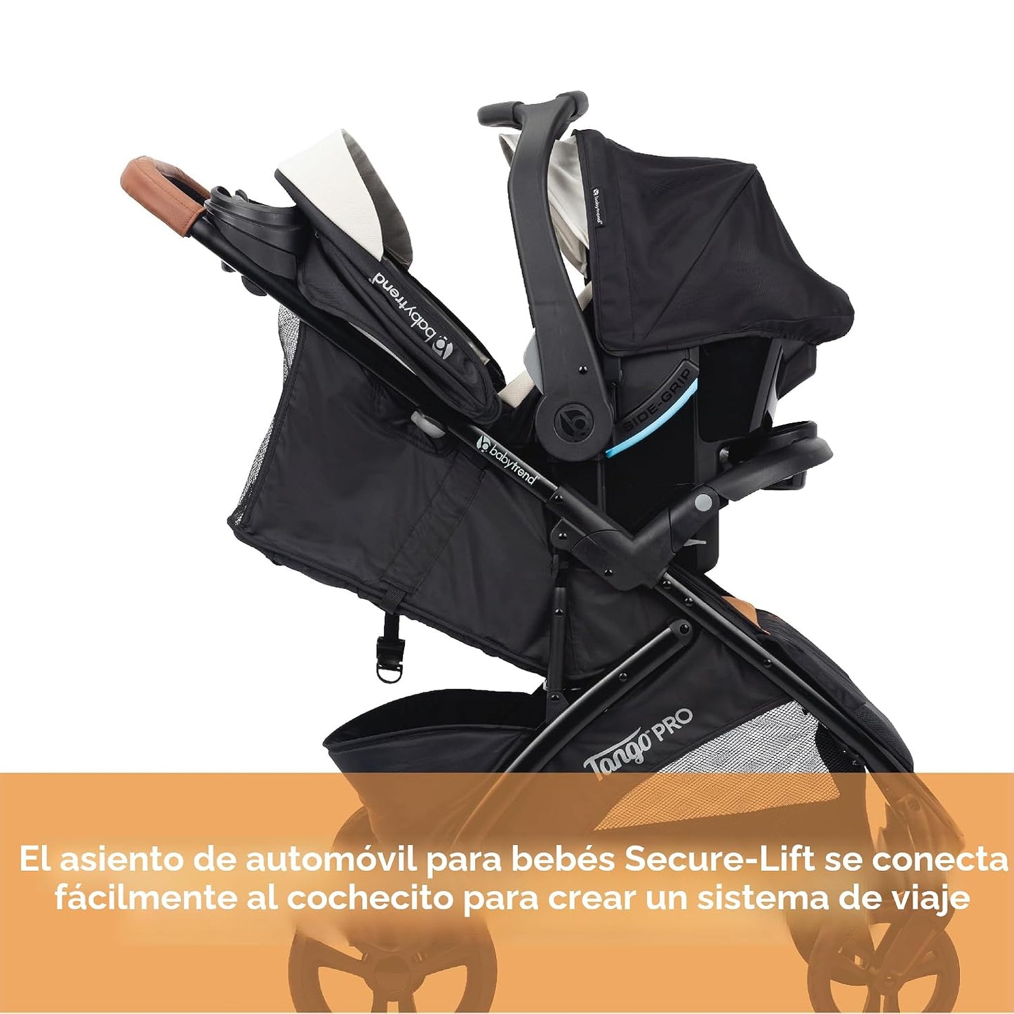 Sistema de viaje Baby Trend Tango PRO con asiento de auto para bebé...