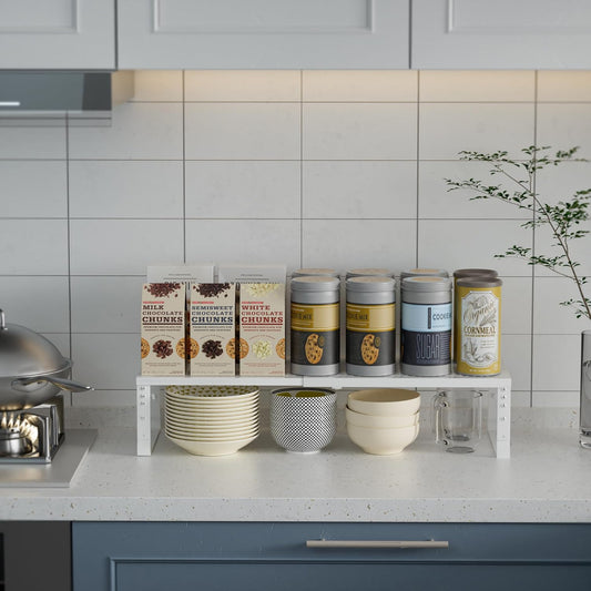 Wobmmi Estante Expandible para Especias de Cocina, Organizador de E...