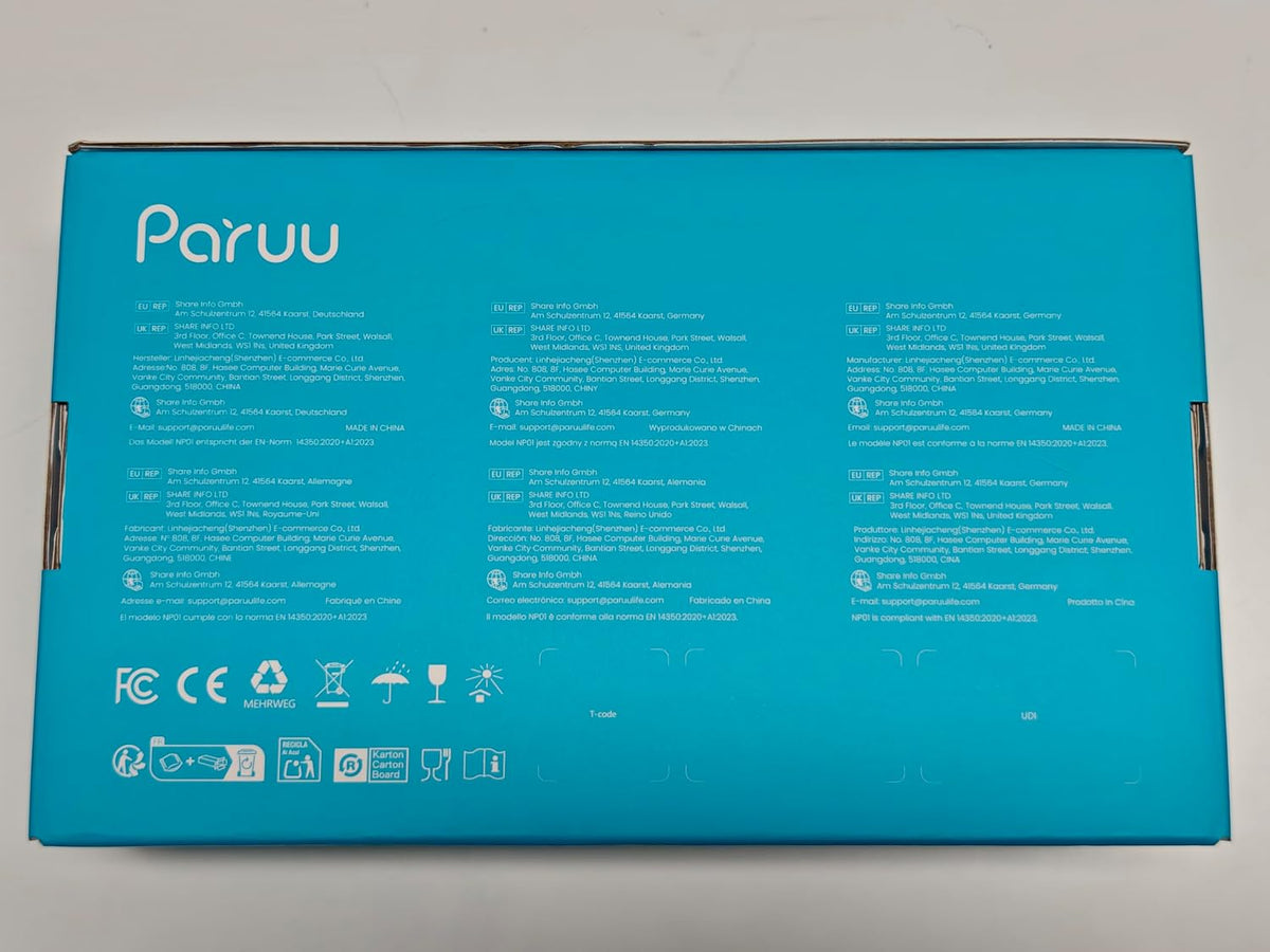 Paruu P10 Pro - Extractor de leche portátil con brida más ancha de...
