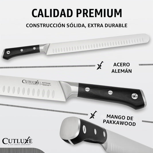 Cutluxe Juego de Cuchillos para Barbacoa \u2013 Cuchillo de pechuga...