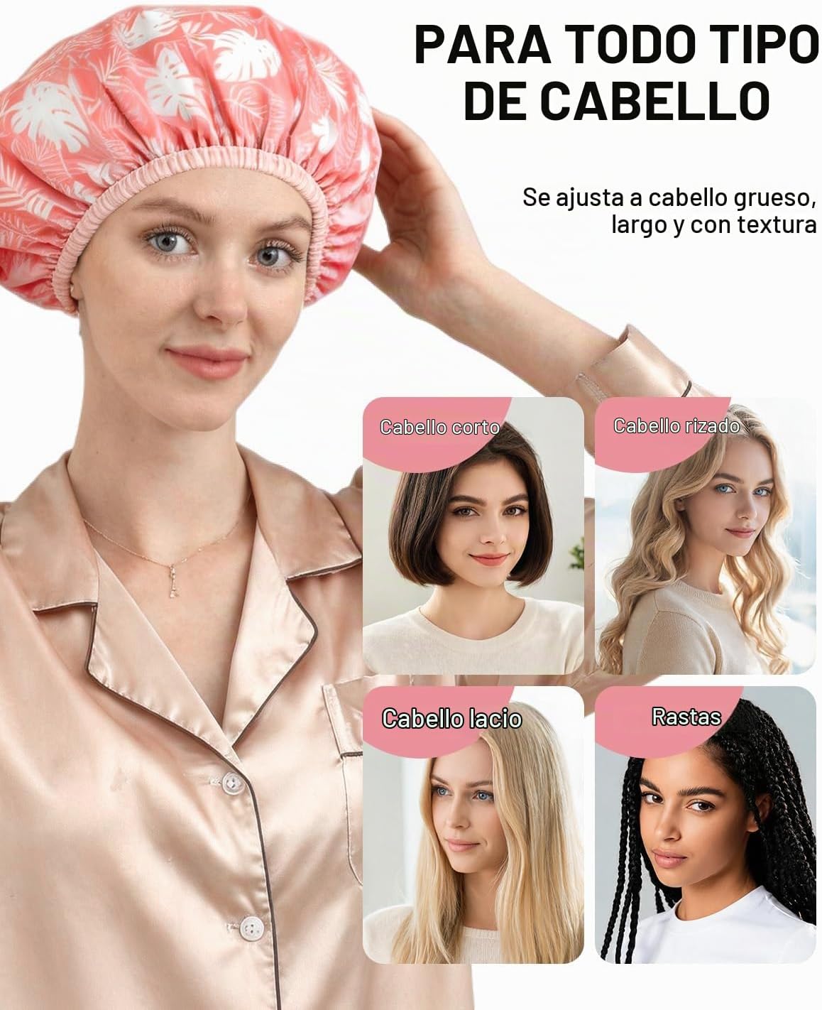 YIZIJIZI 2 tapas térmicas para el cabello de acondicionamiento prof...