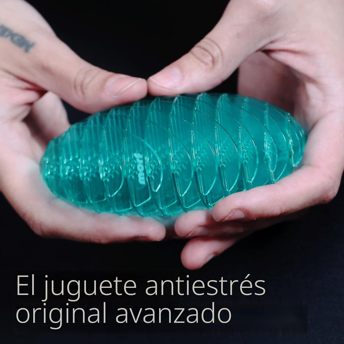 Morf Juguete Gusano Fidget - Juguete Sensorial 3D Flexible Slug Fig...