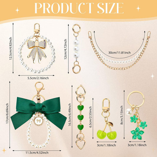 Sylixonae Juego de 7 piezas de accesorios para monedero con extenso...