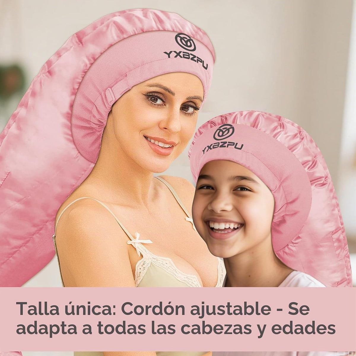 Secador de pelo con capucha, accesorio para secadora de pelo, tapa...