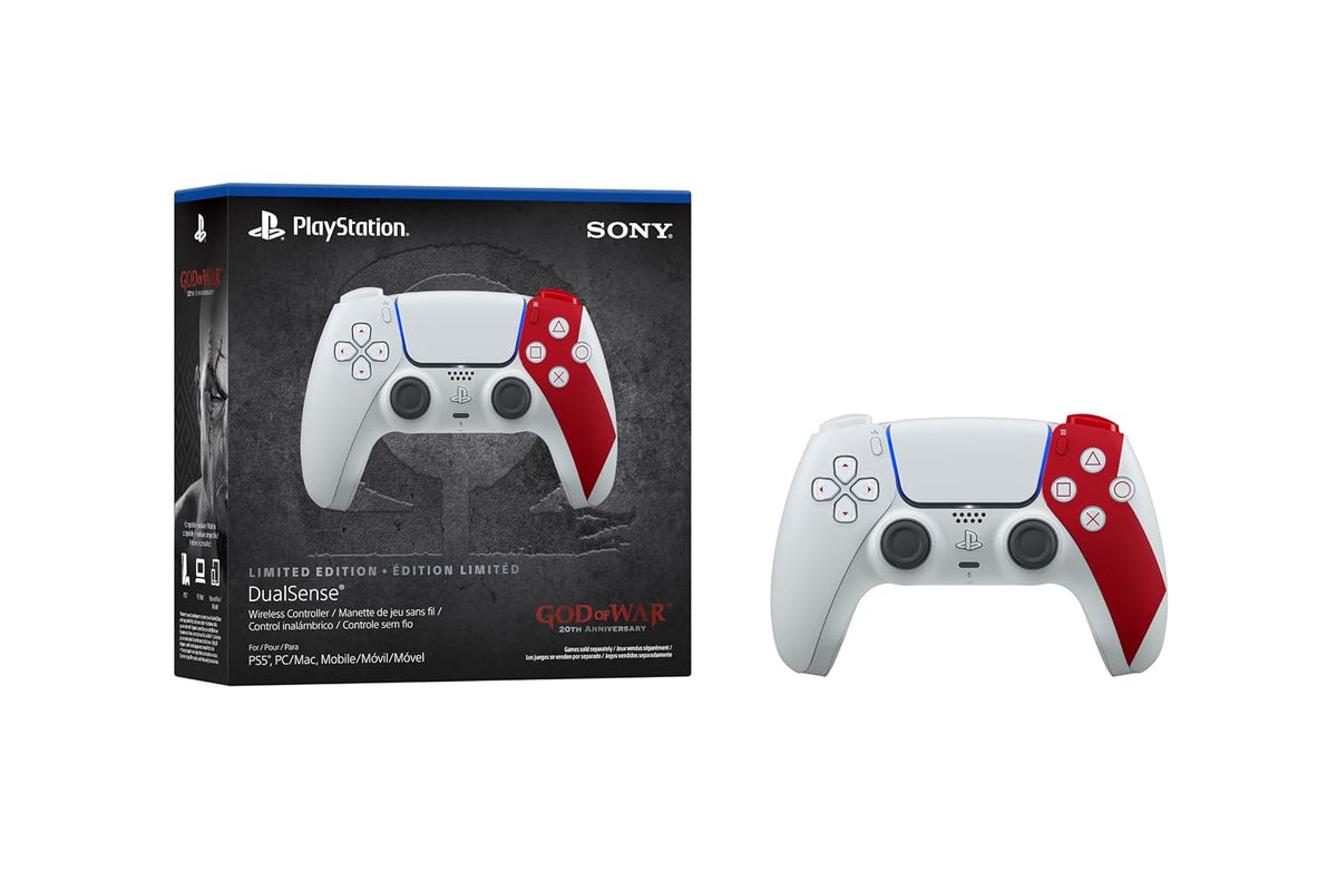 Mando inalámbrico PlayStation DualSense® \u2013 God of War™ Edición...