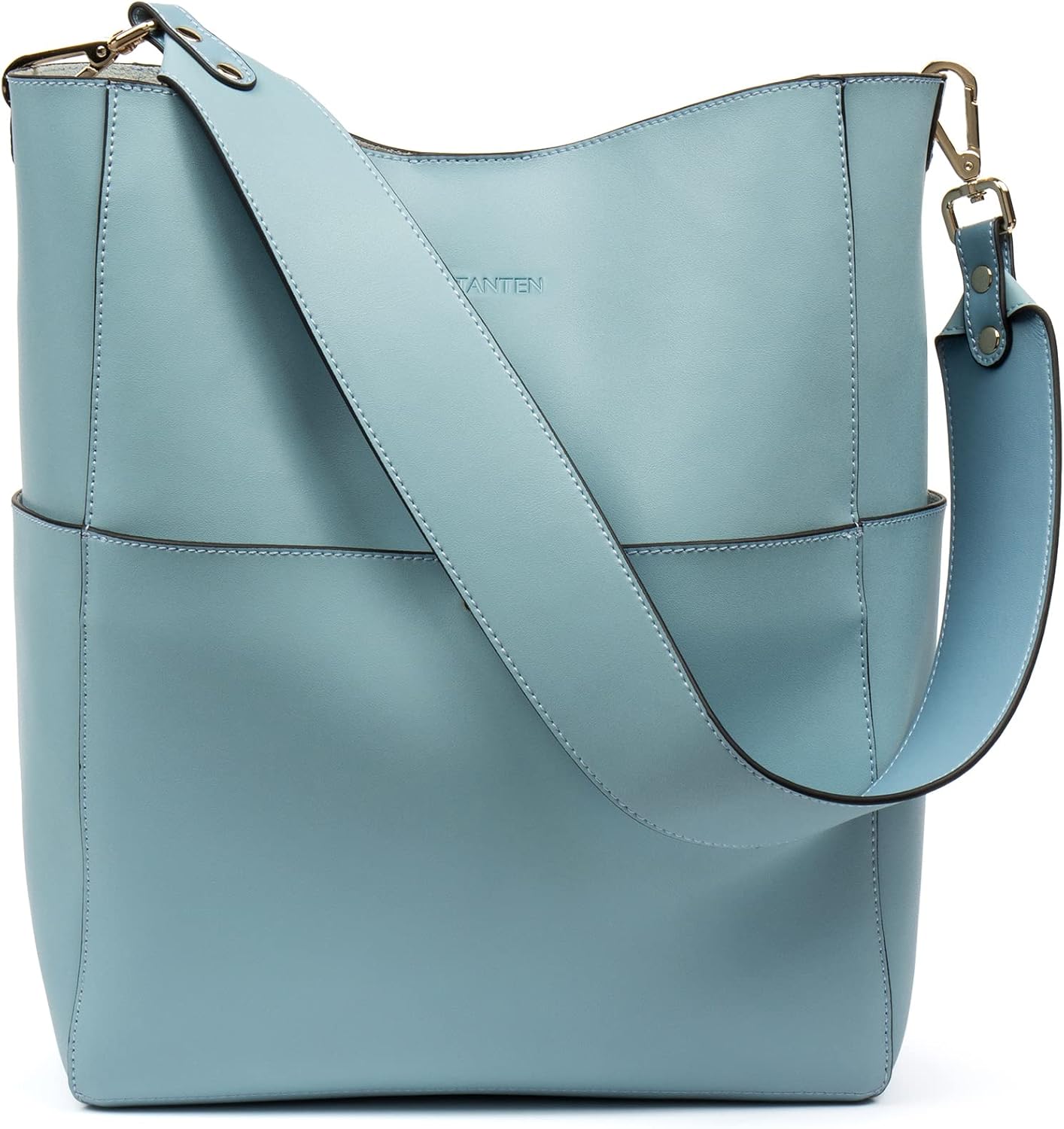 BOSTANTEN - Bolsos de cuero de diseñador para mujer, tipo tote, de...