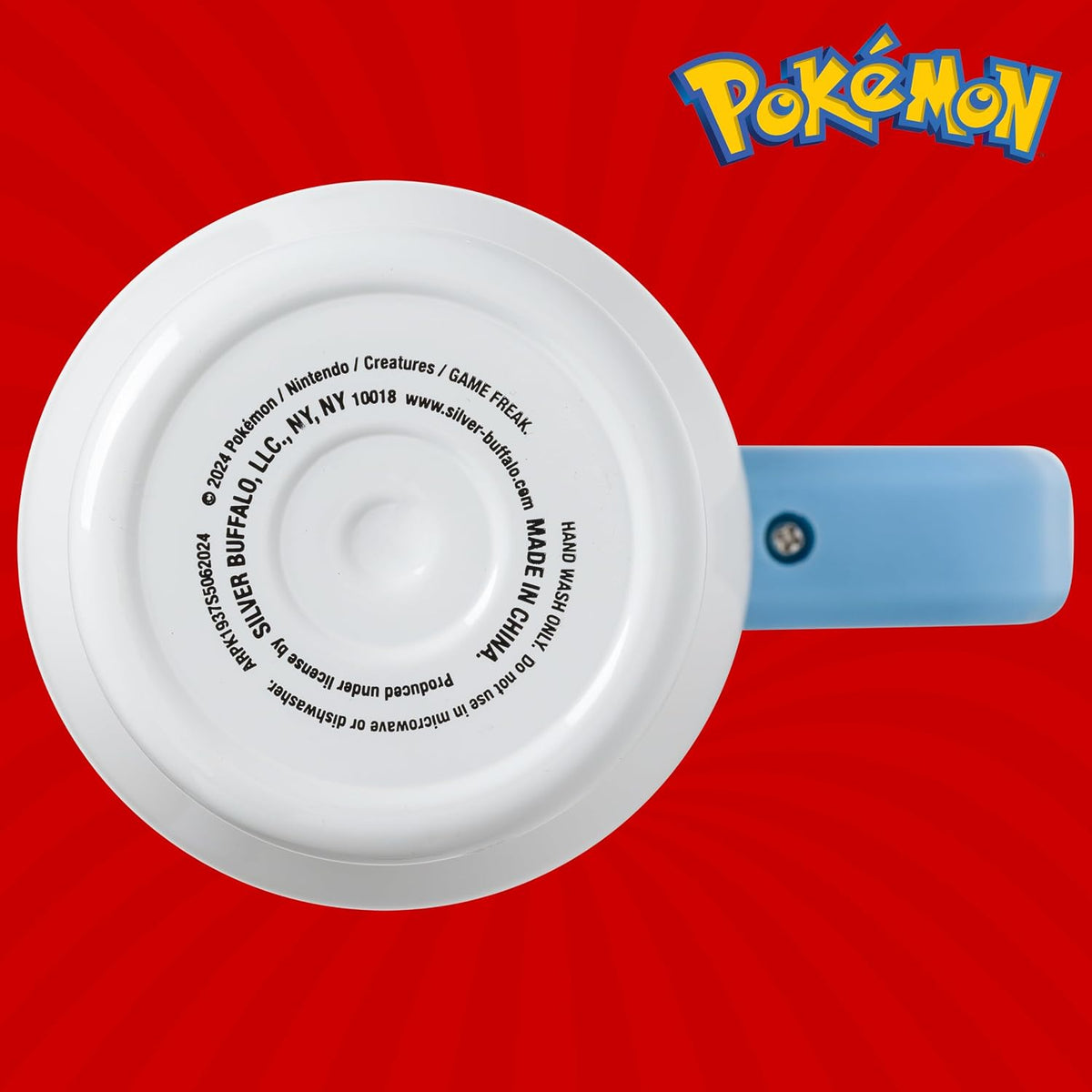 Silver Buffalo Pokémon Squirtle, vaso de acero inoxidable, 40 onzas...